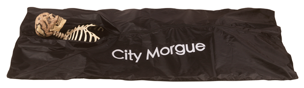 Corpse In Body Bag - Adults Body Bag Costume One Size Fits (650x204), Png Download