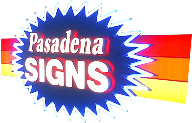 Pasadena Signs - Logo - Witte Tuin Bijzet Tafel (640x412), Png Download