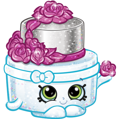Shopkins Wonda Wedding Cake - Shopkins Season 7 Wonda Wedding Cake (499x476), Png Download
