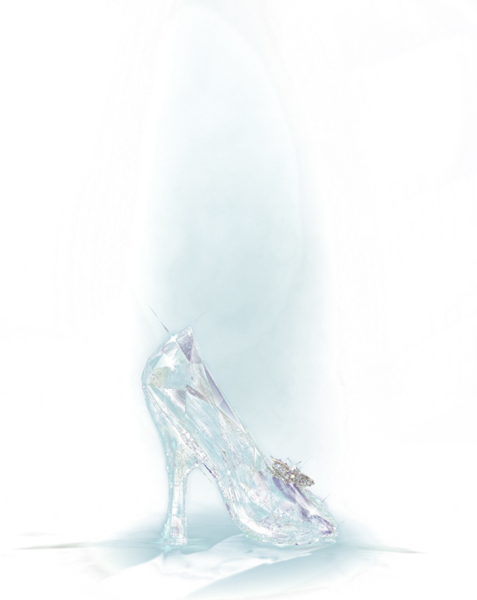 Share This Image - Cinderella Glass Slipper Png (477x600), Png Download