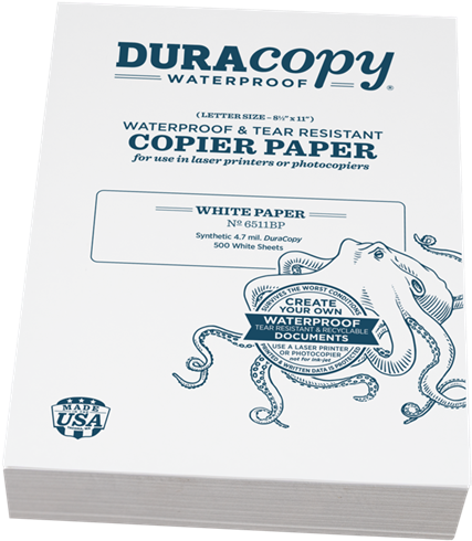 Duracopy Laser/copier Paper X 500 Sheets - Rite In The Rain Waterproof (durarite) Copier Paper, (700x700), Png Download