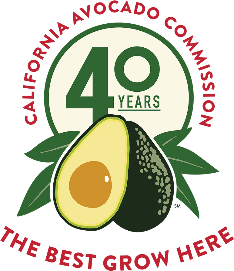 California Avocado Commission Celebrates Its 40th Year - California Avocado Commission (800x924), Png Download