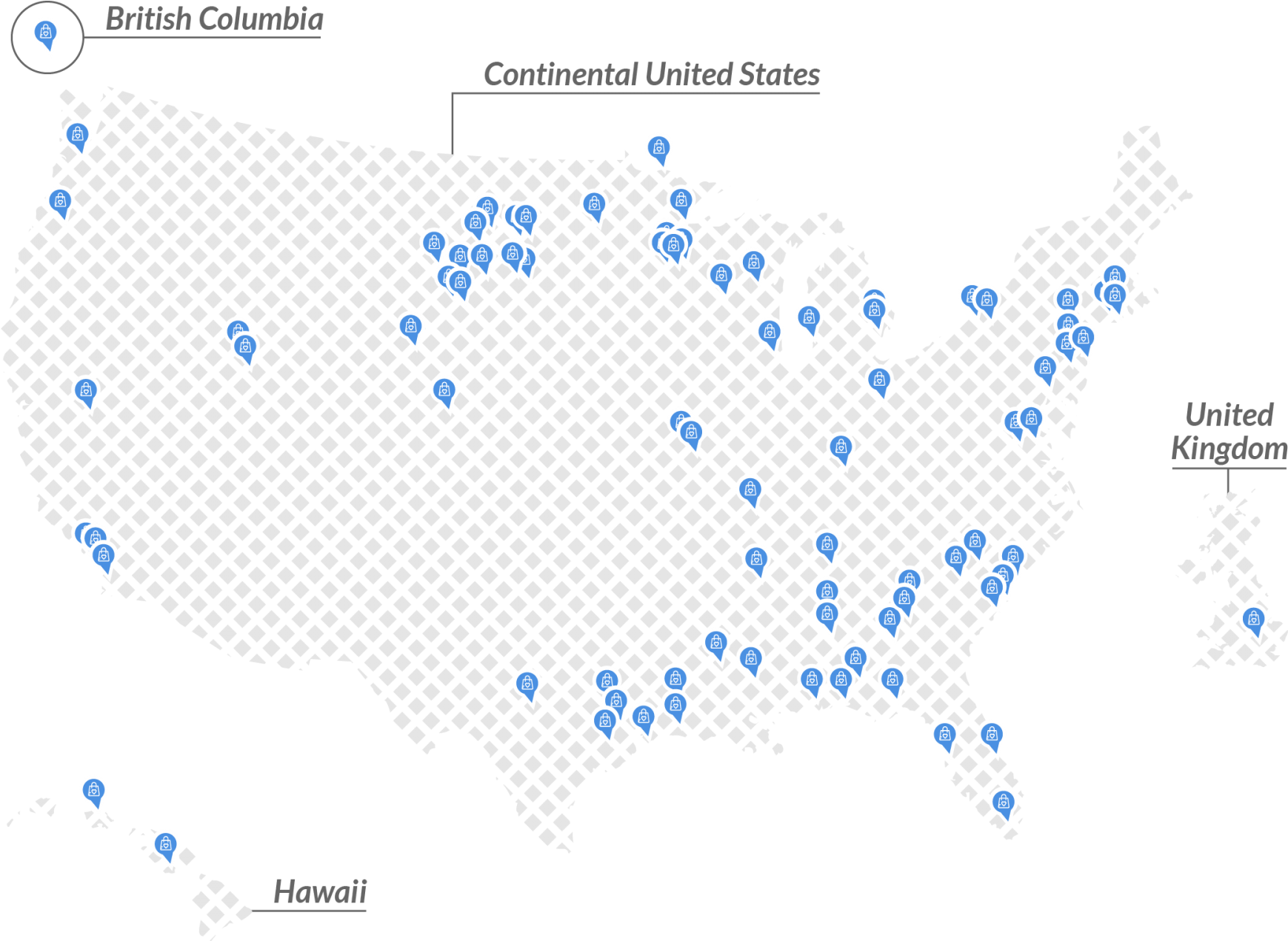 Blue Bag Recipients - Us Map Legal Weed 2018 (2000x1350), Png Download
