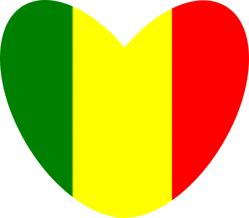 Heart,at The Heart Of The,love - Reggae Heart (500x438), Png Download