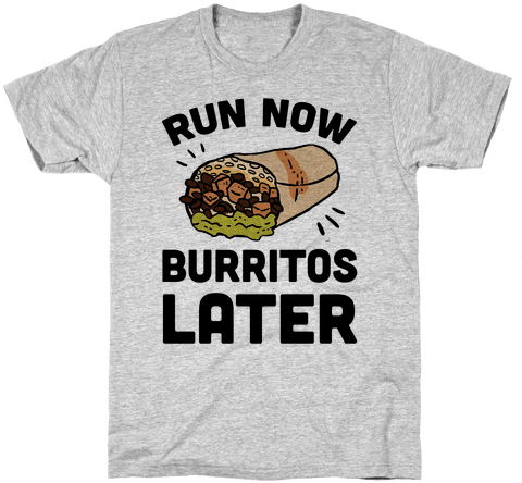 Run Now Burritos Later Mens T-shirt - Don't Mess With A Country Chick Hirt From Lookhuman. (484x484), Png Download