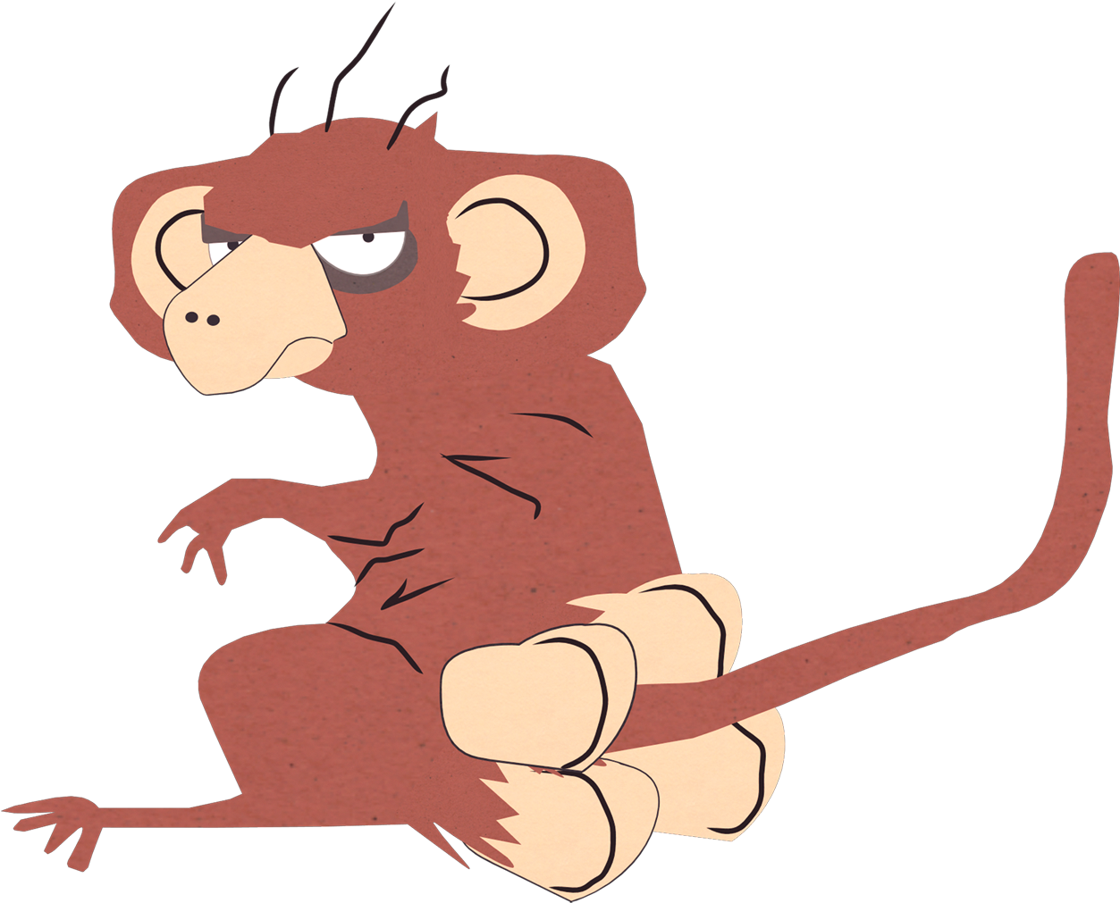 Official South Park Studios Wiki - Four Assed Monkey South Park (1920x1080), Png Download