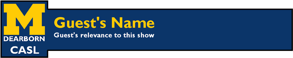 Lower-thirds For The College Of Arts And Sciences To - University Of Michigan (1600x900), Png Download