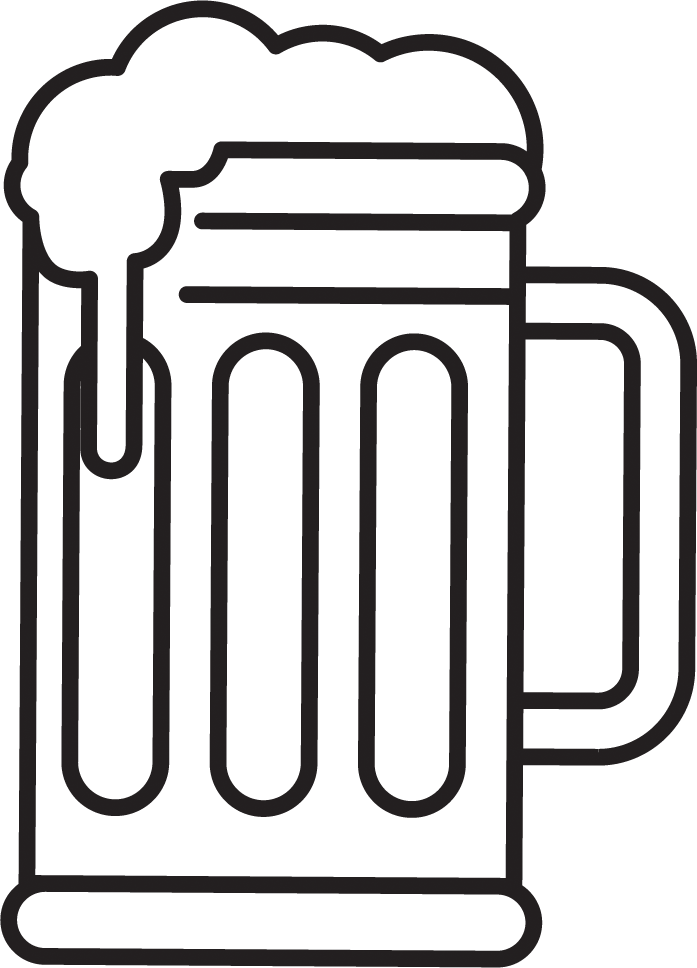 Beer Mug - De Stadswaagh Restaurant (697x968), Png Download