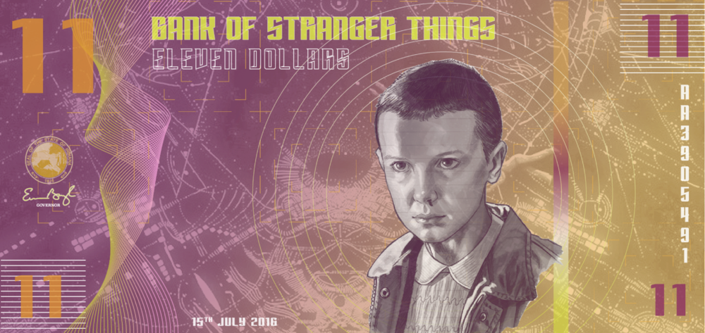 Stranger Things Currency (1000x473), Png Download