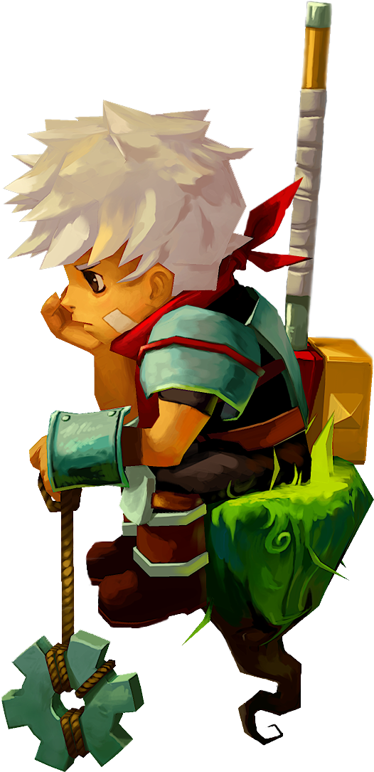 Kid Bastion By Erodonut-d53khsc - Cartoon (572x1134), Png Download
