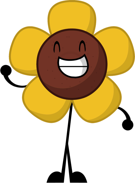 Sunflower - Clip Art (556x750), Png Download