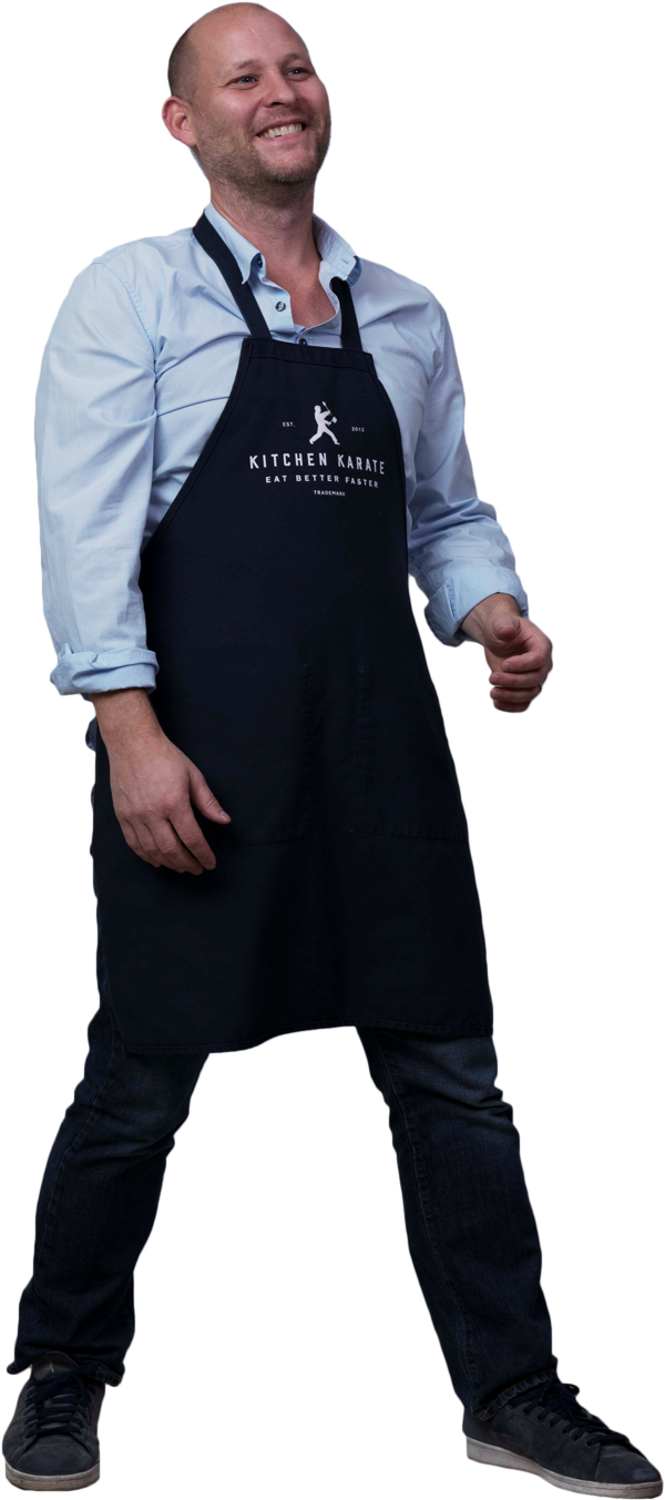The Kitchen Karate Sensei Chef - Cooking (1000x1500), Png Download
