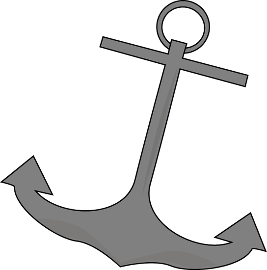 Boat Anchor Clip Art - Boat Anchor Clipart (544x550), Png Download