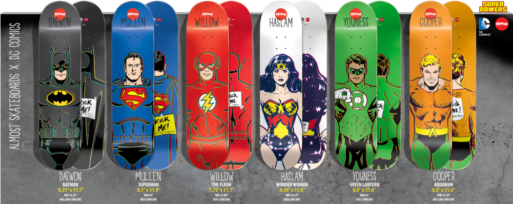 Almost X Dccomics Superherocollab (1000x413), Png Download