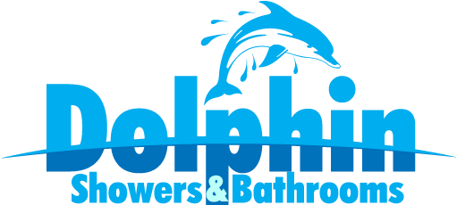 Dolphin Showers And Bathrooms - Examples Of Decorative Logos (614x285), Png Download