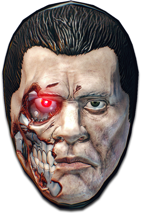 Roboarnold Mask - Payday (700x700), Png Download