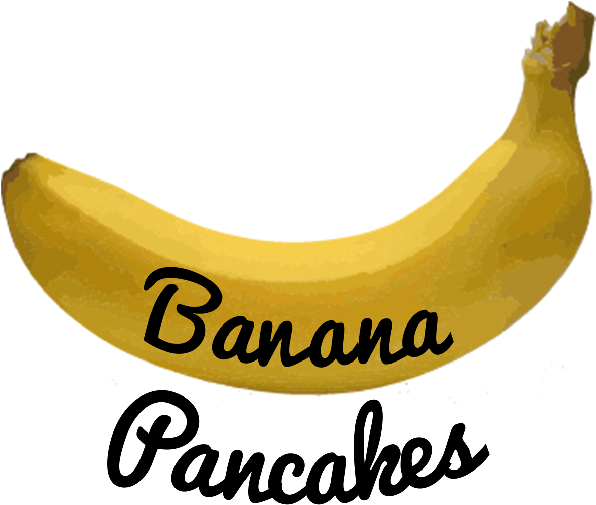 Banana-pancakes - Banana (1800x1200), Png Download