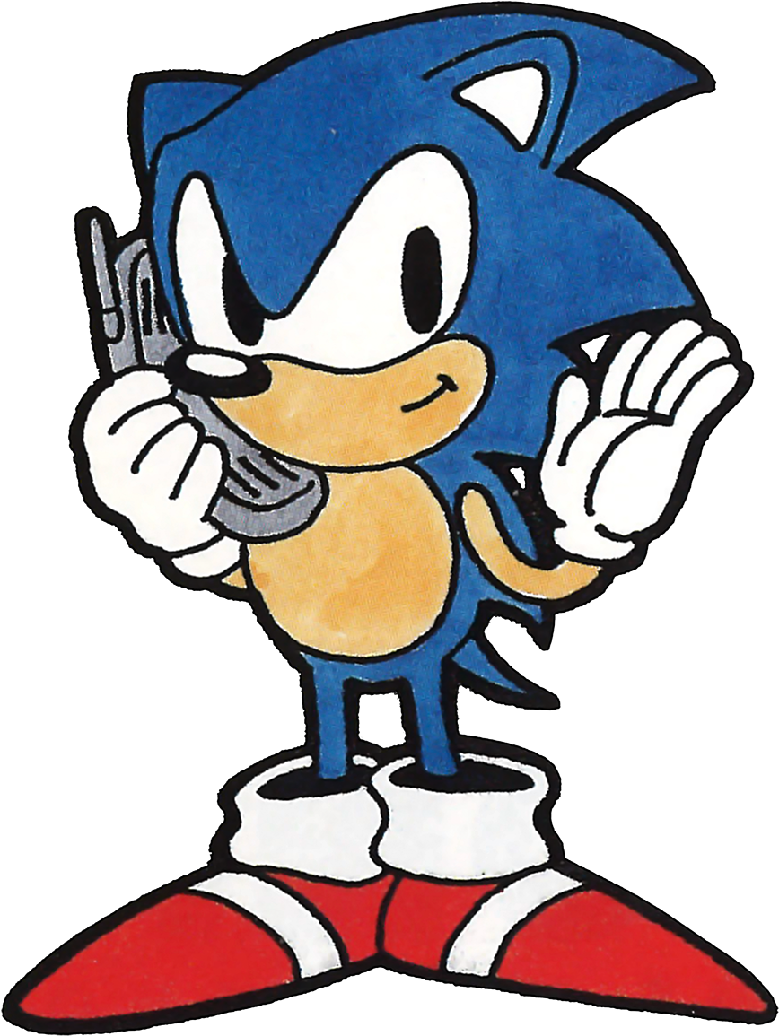 Sonic The Hedgehog Mobile (1070x1324), Png Download