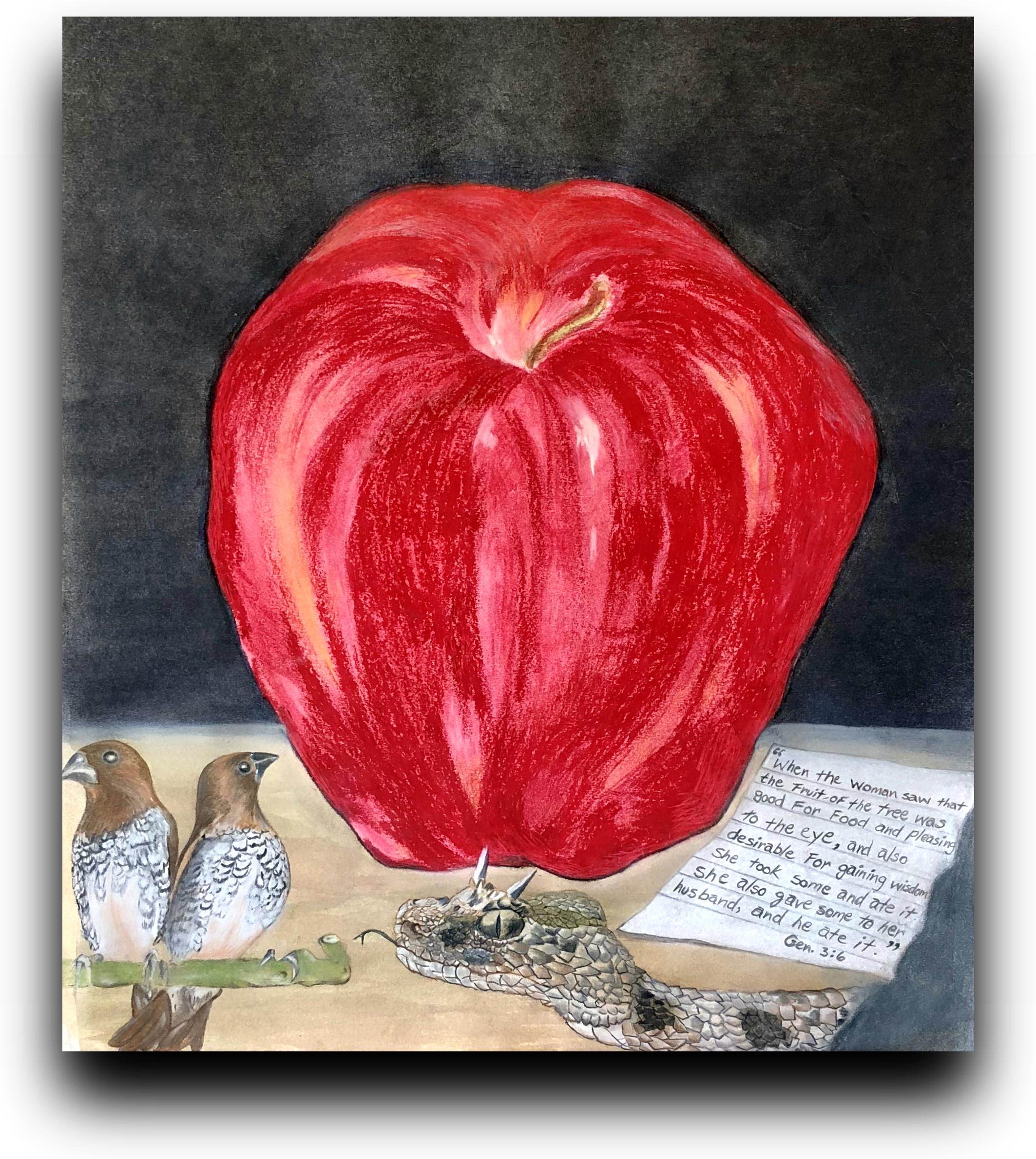 “genesis Forbidden Fruit” Genisisforbiddenfruit 3dpng (2126x2380), Png Download