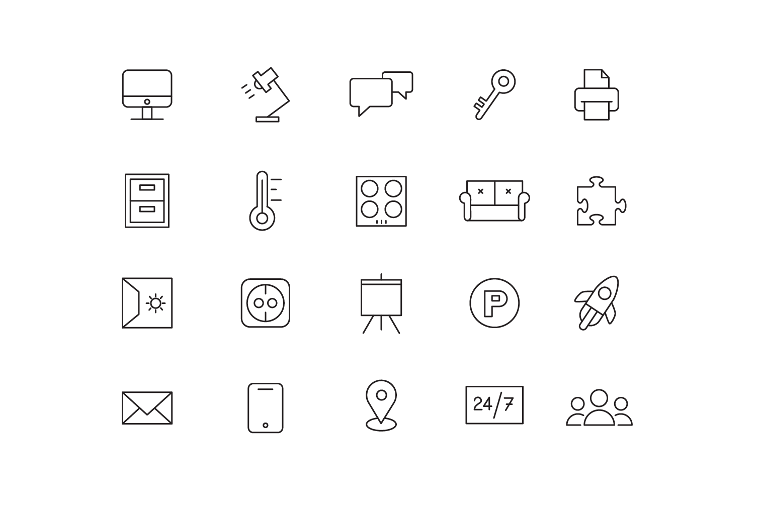 Icons "co-working" - Wedding (1560x1099), Png Download