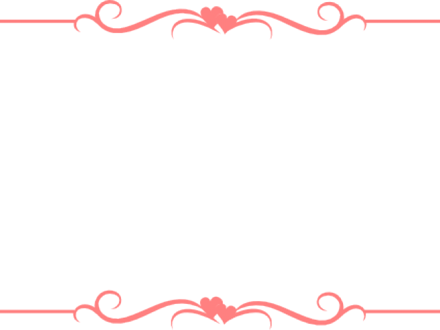 Related Posts - Hearts Border (640x480), Png Download