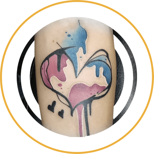 Grazie, Sono Veramente Tanto Soddisfatta Desideravo - Tattoo (500x500), Png Download