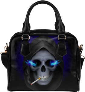 Interestprint Sugar Skull Women's And Girl's Pu Leather - Interestprint Sugar Skull Womens And Girls Pu Leather (400x400), Png Download