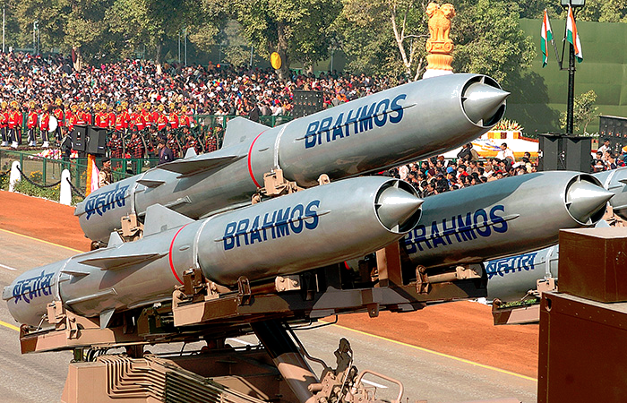 Image Of Brahmos Missile - Supersonic Cruise Missile Brahmos Successfully Test (700x450), Png Download