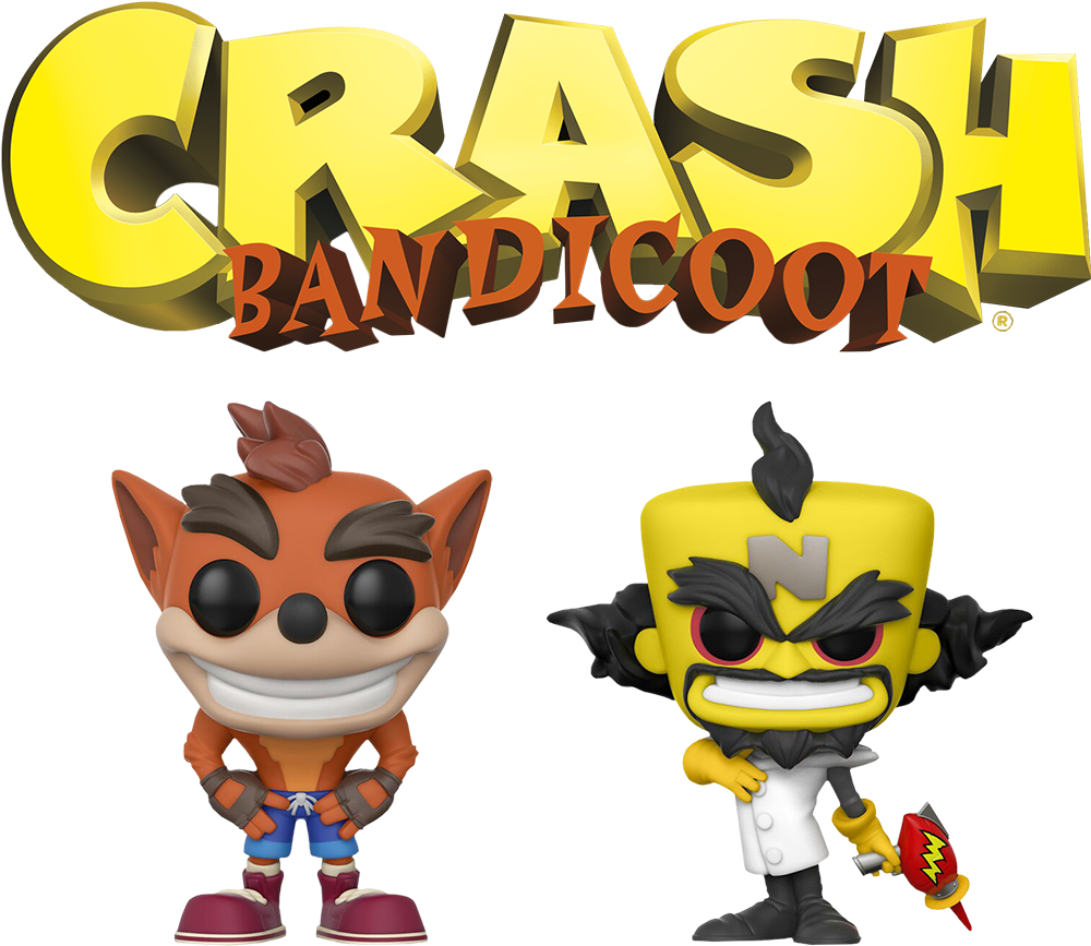 Remove From Wishlist - Crash Bandicoot Neo Cortex Pop! Vinyl Figure (1000x1000), Png Download