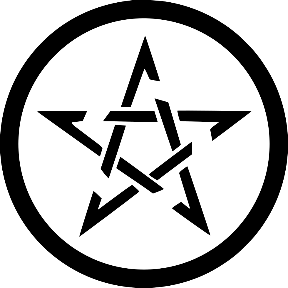 Pentagram Pentagramm Star Hell Comments - Browser Market Share 2009 (980x980), Png Download