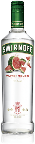Smirnoff Watermelon Twist Vodka - Watermelon Smirnoff Price (405x500), Png Download
