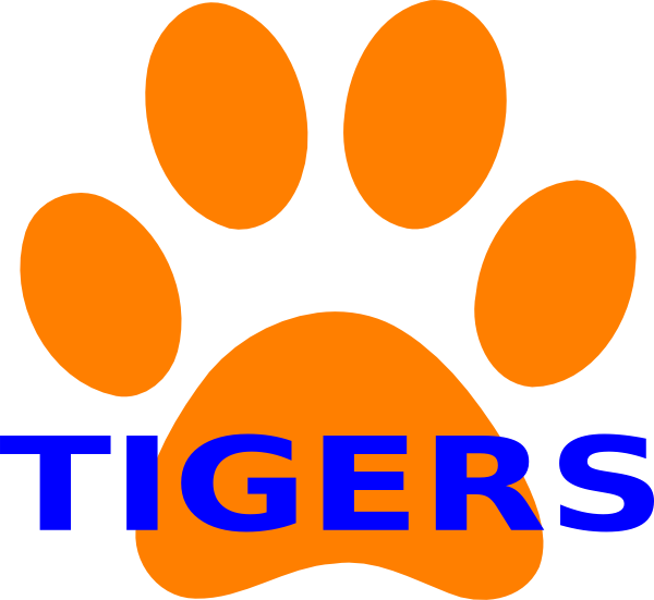 Free Download Dog Bengal Cat Tiger Paw Clip Art - Tiger Paw Clipart (600x551), Png Download