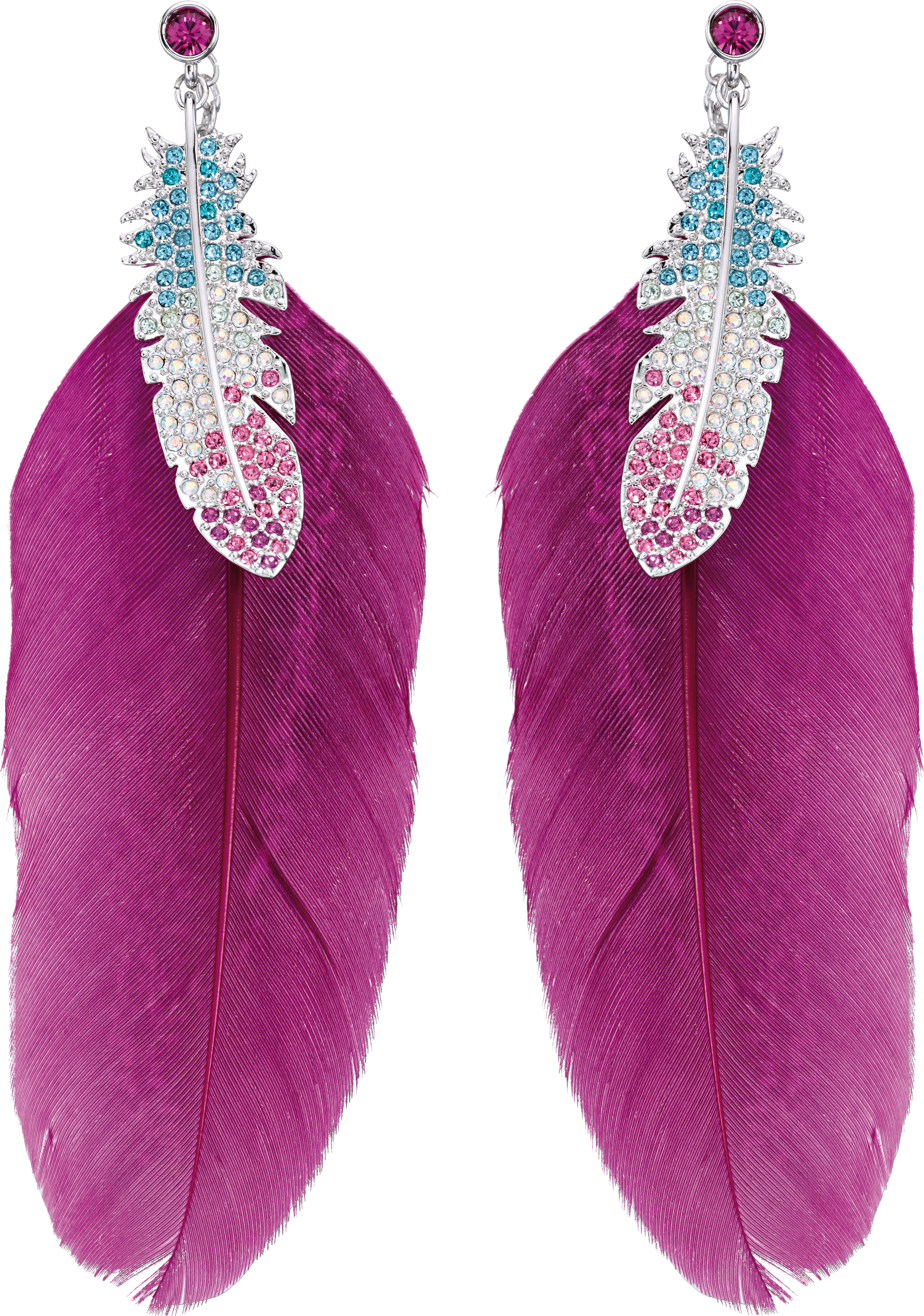 Fashion Personalities - Feather Earring Png (1987x2829), Png Download