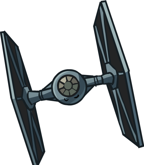 Tiefihter - Death Star Cartoon Png (480x550), Png Download