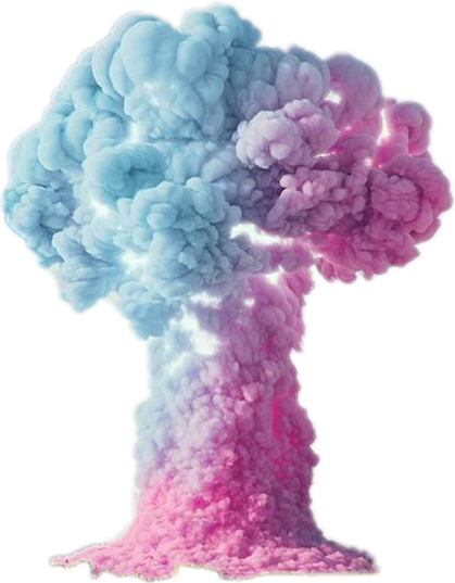 Clipart Black And White Download Explosion Report Abuse - Smoke Bomb Png Hd (419x537), Png Download