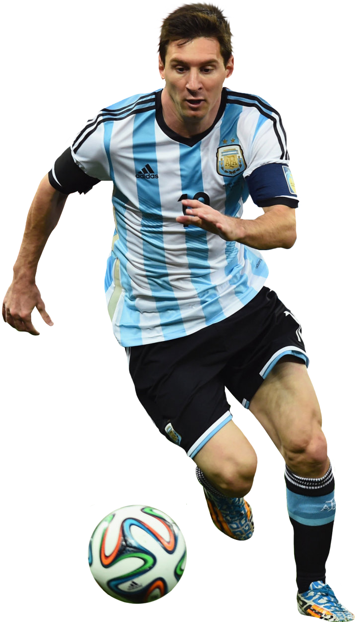 Lionel Messi Argentina Png (718x1258), Png Download