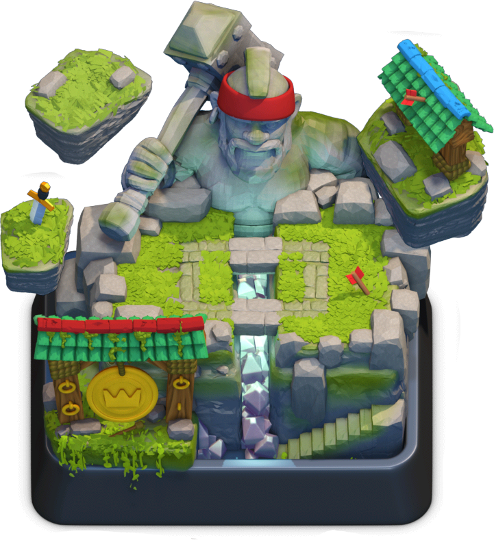 08, February 18, 2016 - Arene 10 Clash Royale (721x789), Png Download