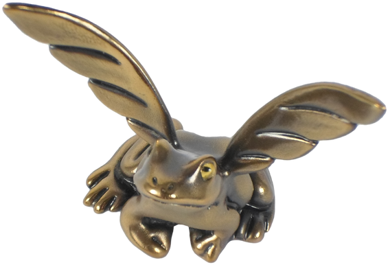 Frog - Sculpture (600x500), Png Download