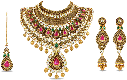 Indian Jewellery Png File - Jewellery Png (500x333), Png Download
