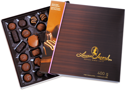 Assorted Chocolates 400 G - Keurig Laura Secord Hot Chocolate Mix K-cup (475x380), Png Download