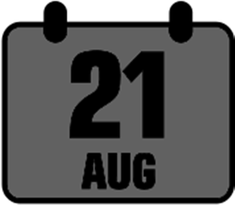 21 August (768x768), Png Download