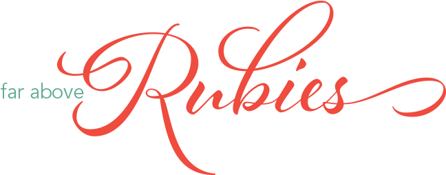 Far Above Rubies Png (725x285), Png Download