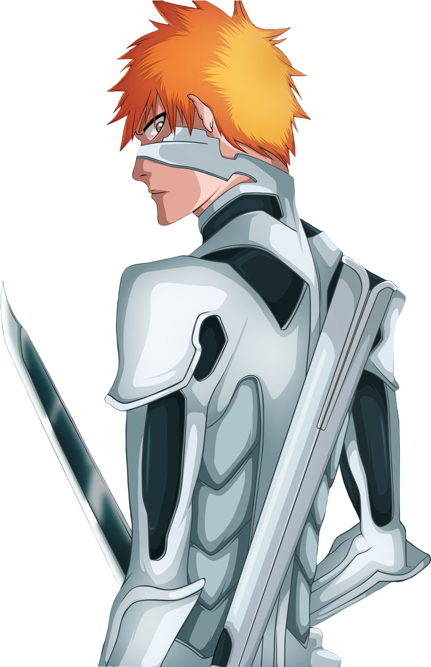 After Winning The Battle Against Aizen , Ichigo Kurasaki - Fullbringers Ichigo (900x1300), Png Download