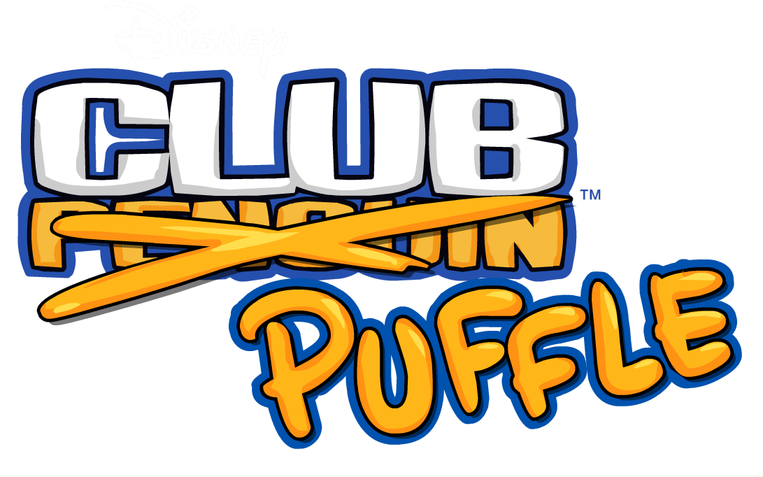 Club Puffle Logo 2012 - Club Penguin Wiki Logo (1090x720), Png Download