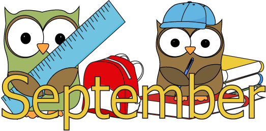 Owl Clipart August - Clipart September (523x257), Png Download