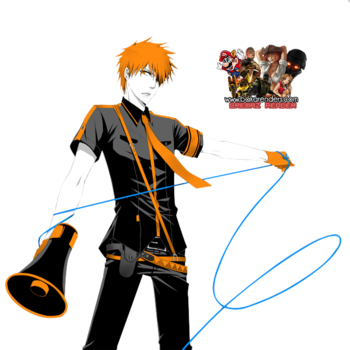 Ichigo Kun - Ichigo Kurosaki Love (350x350), Png Download