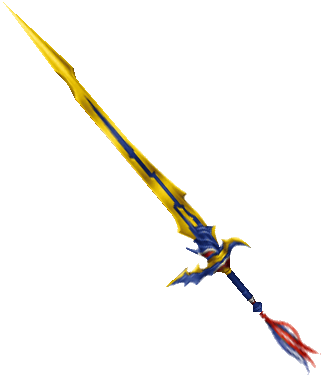 Dissidia Onion Knight Swords (323x378), Png Download