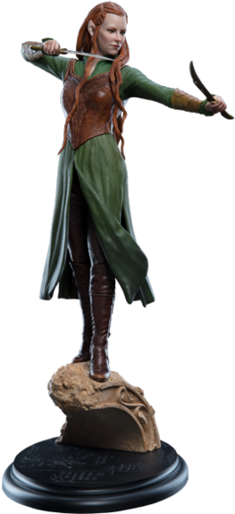 Tauriel Of The Woodland Realm - Figurine (530x574), Png Download