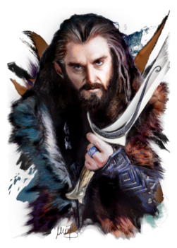 Thorin /the Hobbit/ - Thorin Oakenshield (674x518), Png Download