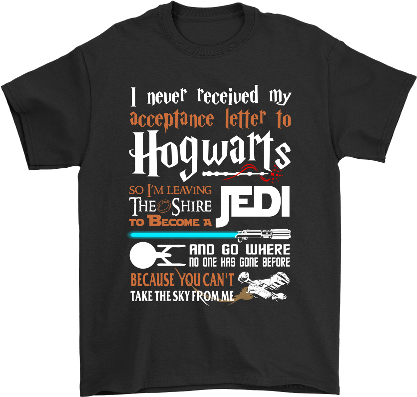 Ultimate Fandom Harry Potter Star Wars Star Trek Lotr - Design T Shirts Boy (1000x1000), Png Download